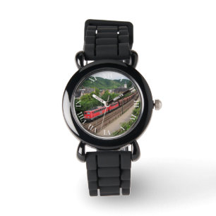 Güterzug in St. Goar Armbanduhr
