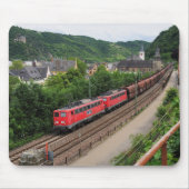 Güterzug in St. Goar Mousepad (Vorne)