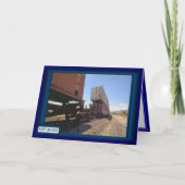 Güterzug Karte (Vorderseite)