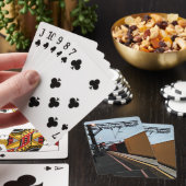 Güterzug Spielkarten (In Situ)