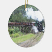 Güterzug-Verzierung Keramikornament (Links)