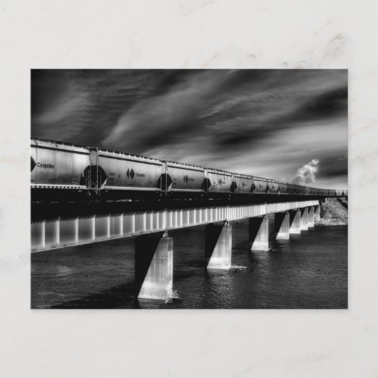 Güterzugpostkarte Postkarte (Vorderseite)