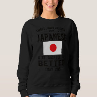 Gutes Aussehen japanische Flagge Japan Roots Sweatshirt