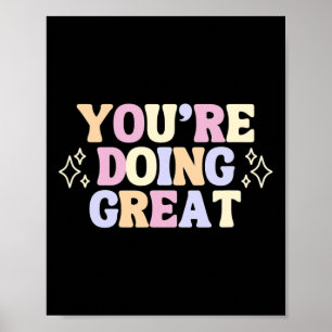 Gutes Bewusstsein für psychische Gesundheit Poster