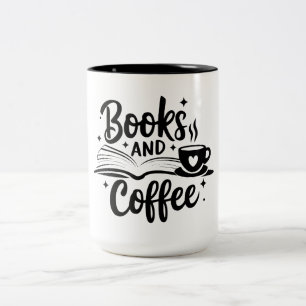 gutes Buch und eine warme Tasse Kaffee