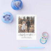 Gutes Budget nach der Hochzeit im Foto Flyer (Einzeln)