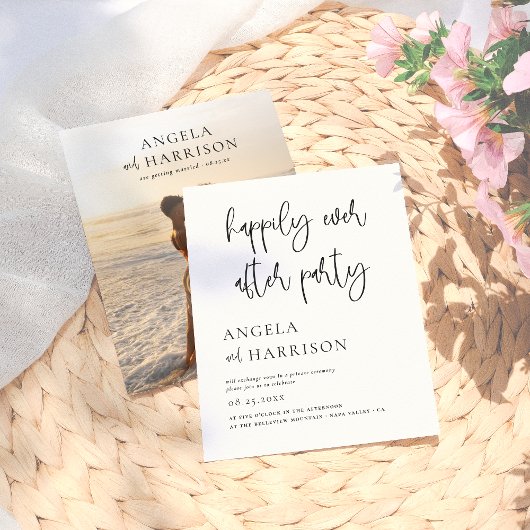 Gutes Budget nach Party Foto Hochzeit