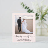 Gutes Budget nach rosa Hochzeitsempfang (Stehend Vorderseite)