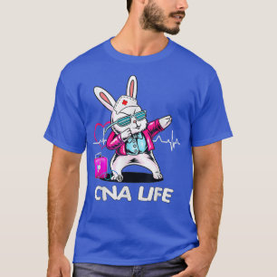 Gutes Bunny Nurse Dab CNA Life Happy Ostertag  T-Shirt