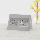 **GUTES BYE** SIE WERDEN "FALSCH". KARTE (Gelbe Blume)