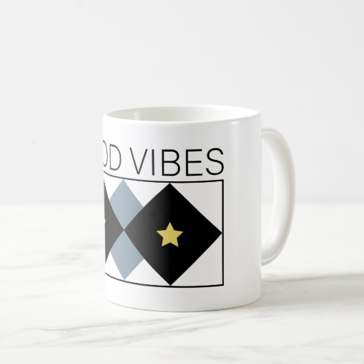 Gutes Design, einfach und wirkungsvoll Kaffeetasse (VorderseiteRechts)