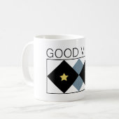 Gutes Design, einfach und wirkungsvoll Kaffeetasse (Vorderseite Links)