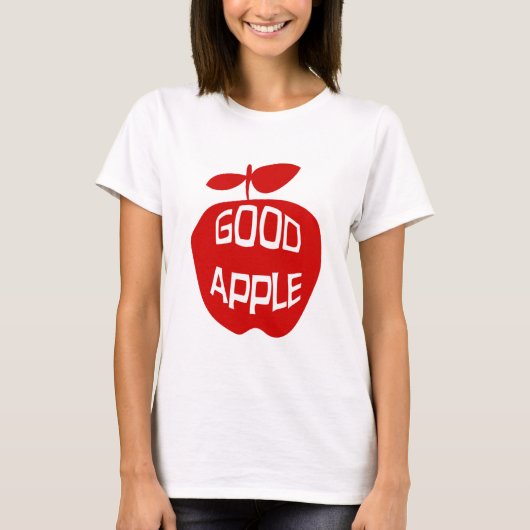 Gutes Design für Apple Fun Red Fruit Liebe T-Shirt (Vorderseite)