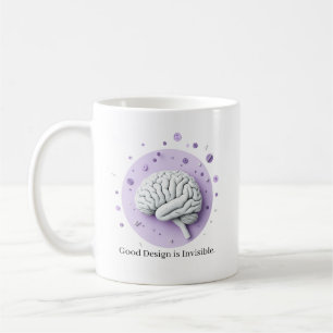 Gutes Design ist unsichtbar Kaffeetasse