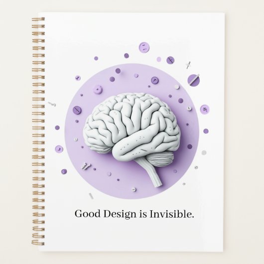 Gutes Design ist unsichtbar Planer (Vorderseite)