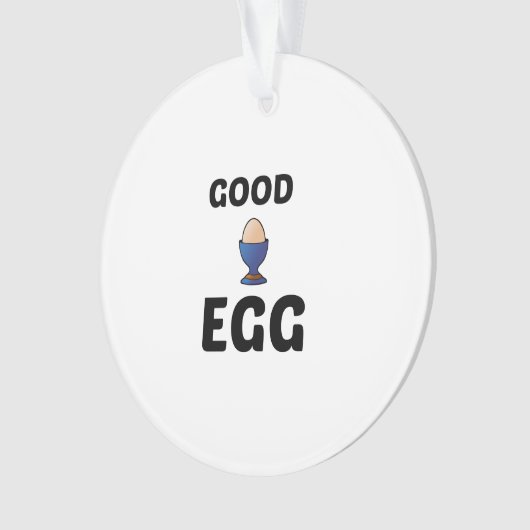 GUTES EGG ORNAMENT (Vorderseite)