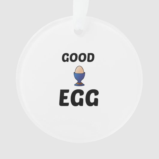 GUTES EGG ORNAMENT (Vorderseite)