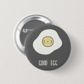 Gutes Ei Button (Vorne & Hinten)
