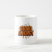 Gutes Energiesparen mit Retro-Blitzlicht-Tasse Kaffeetasse (Mittel)