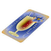 Gutes Essen, gute Freunde (anpassen) Magnet (Linke Seite)