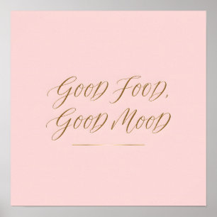 Gutes Essen, Gute Laune Poster