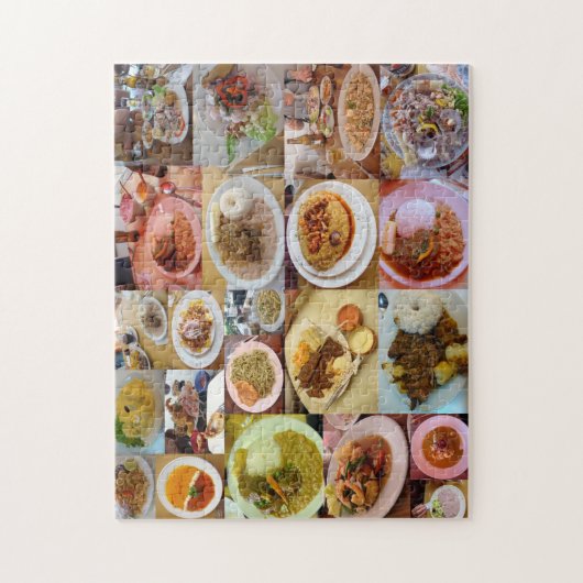 Gutes Essen in Peru Puzzle (Vertikal)