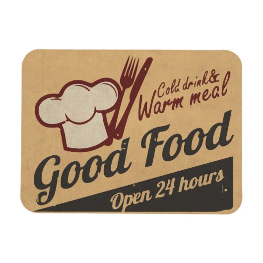 Gutes Essen Magnet (Horizontal)