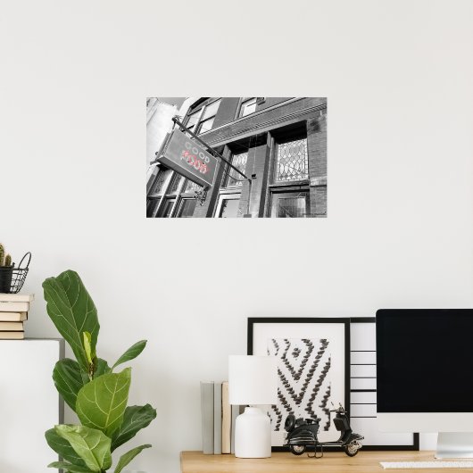 Gutes Essen Poster (Heimbüro)