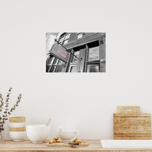 Gutes Essen Poster (Küche)