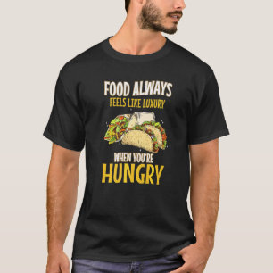 Gutes Essen Taco Fleisch Gemüse mexikanische Küche T-Shirt