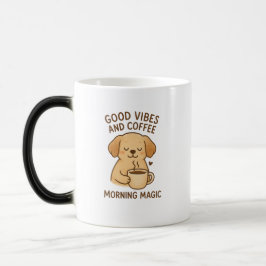 Gutes Fernsehen & Kaffee - Playful Puppy Digital A Kaffeetasse