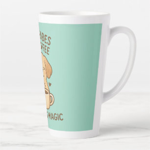 Gutes Fernsehen & Kaffee - Playful Puppy Digital A Milchtasse