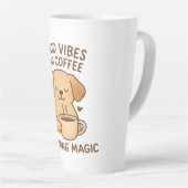 Gutes Fernsehen & Kaffee - Playful Puppy Digital A Milchtasse (Rechte Ecke)