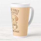 Gutes Fernsehen & Kaffee - Playful Puppy Digital A Milchtasse (Rechte Ecke)