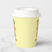 Gutes Fernsehen & Kaffee - Playful Puppy Digital A Pappbecher (Rechts)