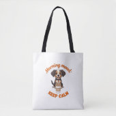 Gutes Fernsehen & Kaffee - Playful Puppy Digital A Tasche (Vorderseite)
