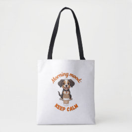 Gutes Fernsehen & Kaffee - Playful Puppy Digital A Tasche
