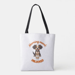Gutes Fernsehen & Kaffee - Playful Puppy Digital A Tasche