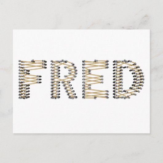 Gutes FRED-Logo Postkarte (Vorderseite)