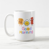 Gutes Frühstück 😁 Kaffee Tasse 15oz (Links)