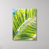 Gutes Gefühl Leinwanddruck (Vorderseite)