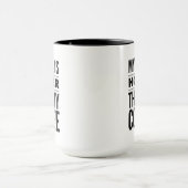 Gutes Geschenk für Ehemann Ehefrau heißer als mein Tasse (Zentrum)