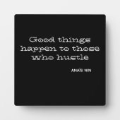 Gutes geschieht denen, die es husteln fotoplatte (Vorderseite)