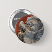 Gutes Glück Button (Vorne & Hinten)