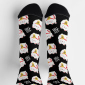 Gutes Glück Cat Socken (Oben)