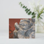 Gutes Glück Postkarte (Stehend Vorderseite)