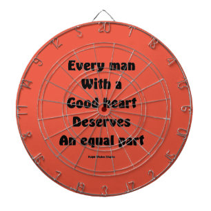 Gutes Herz Dartscheibe