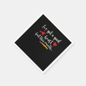 Gutes Herz Mouthy & Attitude Serviette (Ecke)