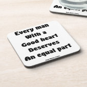 Gutes Herz Untersetzer (Linke Seite)