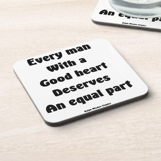 Gutes Herz Untersetzer (Linke Seite)